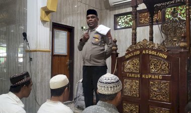 Polres-Kupang-Gelar-Mimbar-Kamtibmas-di-Rumah-Ibadah,-70-Personel-Diterjunkan