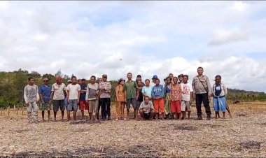 Polres-Kupang-Gencar-Siapkan-Lahan-untuk-Tanam-Jagung-Serentak-Kuartal-III,-Dukung-Ketahanan-Pangan-Daerah