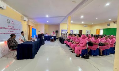 Peringati-HKGB-ke-73,-Bhayangkari-dan-Personel-Polres-Kupang-Dapat-Sosialisasi-HIV/AIDS
