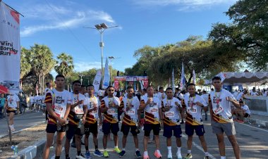 Polres-Kupang-Ambil-Bagian-dalam-Wini-Border-Run-2025-di-Tapal-Batas-NTT
