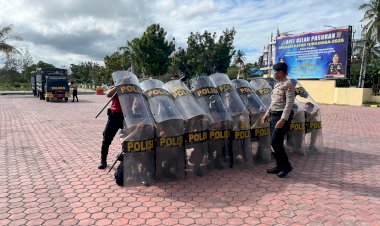 Gelar-Latihan-Dalmas-Satuan-Samapta-Polres-Kupang-Tingkatkan-Kesiapsiagaan-Personel