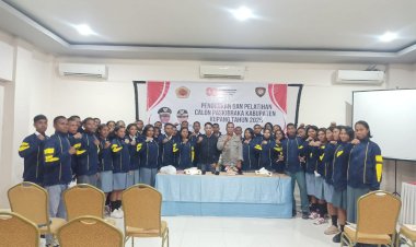 Calon-Paskibraka-Kabupaten-Kupang-Dapat-Pembekalan-Hukum-dan-Kedisiplinan-dari-Polres-Kupang