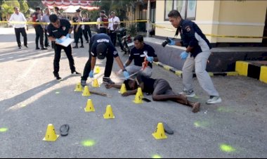 Latkatpuan-Polres-Kupang:-Sinergi-Fungsi-Teknis-Hadapi-Situasi-Kompleks-di-Lapangan