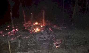 Dua-Balita-Tewas-Terbakar,-Kakaknya-Selamat-dalam-Kebakaran-Rumah-di-Amfoang-Selatan
