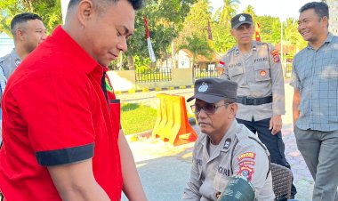 Cegah-Gangguan-Kesehatan,-Sidokkes-Polres-Kupang-Rutin-Gelar-Keslap-dan-Pemeriksaan-TTV-Personel