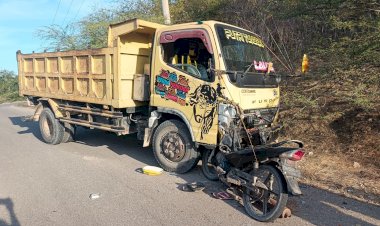 Laka-Lantas-di-Sulamu,-Pengendara-Motor-Alami-Luka-Berat-dan-Dilarikan-ke-RS