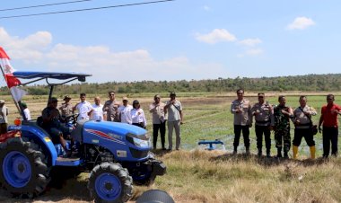 Monitoring-Lahan-Jagung-di-Kupang-Timur,-Polda-NTT-Teguhkan-Komitmen-Lumbung-Jagung-Nasional