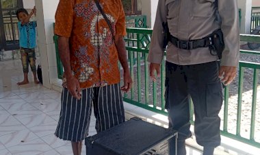 Sat-Binmas-Polres-Kupang-Sambang-Imam-Masjid-Annabawi-Raknamo,-Ajak-Jaga-Kamtibmas
