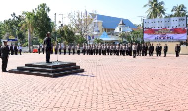 Polres-Kupang-Gelar-Upacara-Hari-Kesaktian-Pancasila,-Kapolres-Ingatkan-Personel-untuk-Hargai-Jasa-Pahlawan