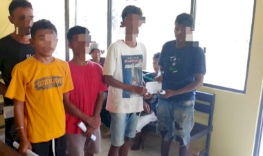 Empat-Pemuda-di-Camplong-Lempar-Dump-Truk,-Damai-Setelah-Ganti-Rugi