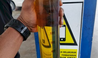 Polres-Kupang-Awasi-dan-Uji-Takaran-BBM-di-SPBU-Tanah-Merah,-Pastikan-Penyaluran-Bersubsidi-Sesuai-Standar