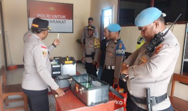Awal-Tahun-Baru,-Kapolres-Kupang-Tinjau-Seluruh-Unit-Kerja-dan-Fasilitas-Polres