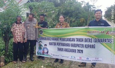 Kapolsek-Amarasi-Hadiri-Penyuluhan-Pendaftaran-Tanah-Sistematis-Lengkap-di-Desa-Kotabes
