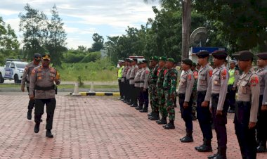 Polres-Kupang-Apel-Gelar-Pasukan-Operasi-Semana-Santa-Turangga-2026,-167-Gereja-Jadi-Fokus-Pengamanan