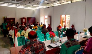 Polsek-Kupang-Barat-Fasilitasi-Mediasi-Sengketa-Tanah-di-Desa-Oenaek,-Warga-Sepakati-Penyelesaian-Kekeluargaan