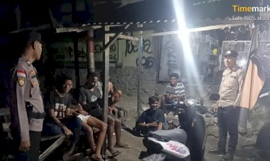 Polsek-Kupang-Timur-Intensifkan-Patroli,-Cegah-Aksi-Premanisme-di-Wilayah-Hukum