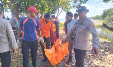 Pria-di-Kabupaten-Kupang-Diterkam-Buaya-Saat-Mandi-di-Muara-Naus,-Polisi-dan-Warga-Lakukan-Pencarian