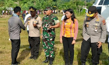Wapres-RI-Gibran-Rakabuming-Raka-Kunjungi-Amfoang-Barat-Daya,-Polres-Kupang-Lakukan-Pengamanan-Ketat