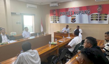 Polres-Kupang-Terima-Supervisi-Ditresnarkoba-Polda-NTT,-Tekankan-Profesionalitas-dan-Peningkatan-Kompetensi-Penyidik-Narkoba
