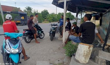 Kapolsek-Kupang-Timur-Gandeng-Tukang-Ojek-Oesao-Jaga-Kamtibmas,-Ajak-Aktif-Laporkan-Gangguan-Keamanan