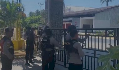 Alarm-Steling-Berbunyi,-Personel-Polres-Kupang-Bergerak-Cepat-Amankan-Mako