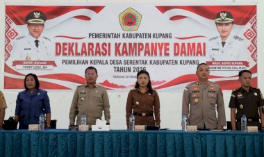 Kapolres-Kupang-Hadiri-Deklarasi-Kampanye-Damai-Pilkades-Serentak-2026,-Ajak-Semua-Pihak-Jaga-Kondusivitas