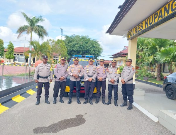 Perkuat Respons Cepat, Kapolres Kupang Launching Mobil Operasional Pamapta