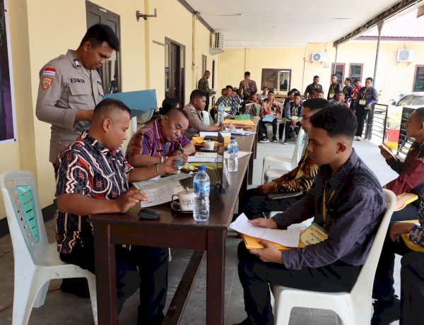 Pabanrim Polres Kupang Gelar Pemeriksaan Administrasi, Libatkan Dukcapil dan Dinas P&K Kabupaten Kupang