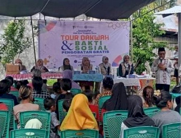 Polres Kupang Berhasil Amankan Kegiatan Tour Dakwah dan Bakti Sosial Milad Muhammadiyah ke-113 di Kelurahan Merdeka