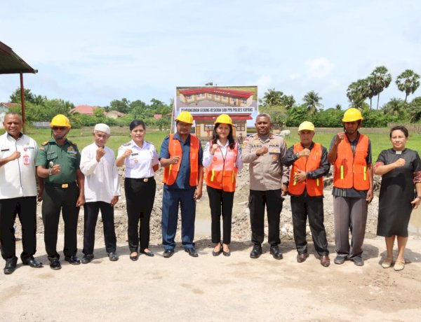 Bangun Gedung Satreskrim dan PPA, Kapolres Kupang Dorong Pelayanan Profesional dan Humanis