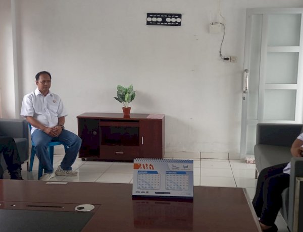 Jalin Silaturahmi Antar Instansi, Kapolsek Takari Kunjungi Puskesmas Takari