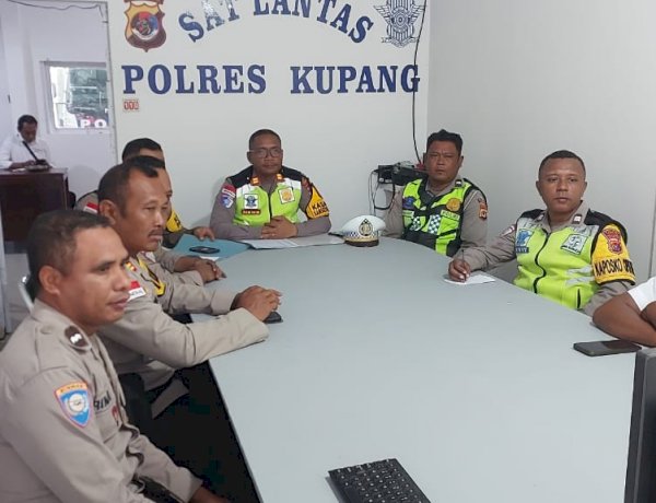 Polres Kupang Ikuti Anev Operasi Keselamatan Turangga 2026 Bersama Polda NTT