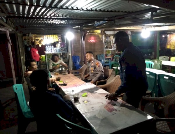 Patroli Tengah Malam, Polsek Fatuleu Ciptakan Sitkamtibmas Kondusif di Jalur Timor Raya