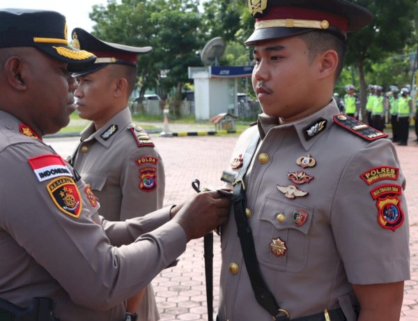 Kapolres Kupang Pimpin Sertijab Kapolsek, Tekankan Berpikir General dan Tuntaskan Kasus