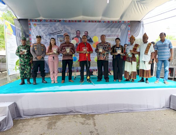 Polsek Kupang Barat Amankan Peluncuran Produk UMKM Se’i Babi Kikikaka dan Pementasan Seni Budaya di Desa Bolok