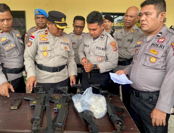 Polres Kupang Rutin Periksa Kelengkapan Senjata Api Dinas, Wujud Komitmen Cegah Penyalahgunaan