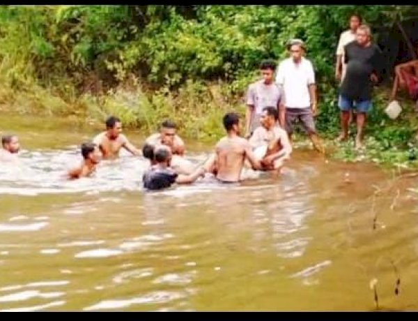 Remaja 17 Tahun Tewas Tenggelam di Embung Desa Bone, Polisi dan Warga Lakukan Evakuasi