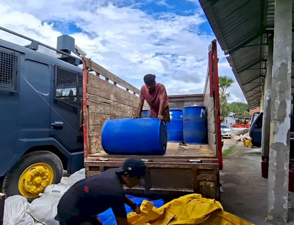 Giat KRYD Polres Kupang Ungkap 14 Drom Miras Jenis Moke