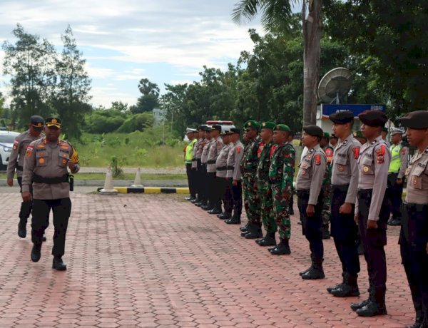 Polres Kupang Apel Gelar Pasukan Operasi Semana Santa Turangga 2026, 167 Gereja Jadi Fokus Pengamanan