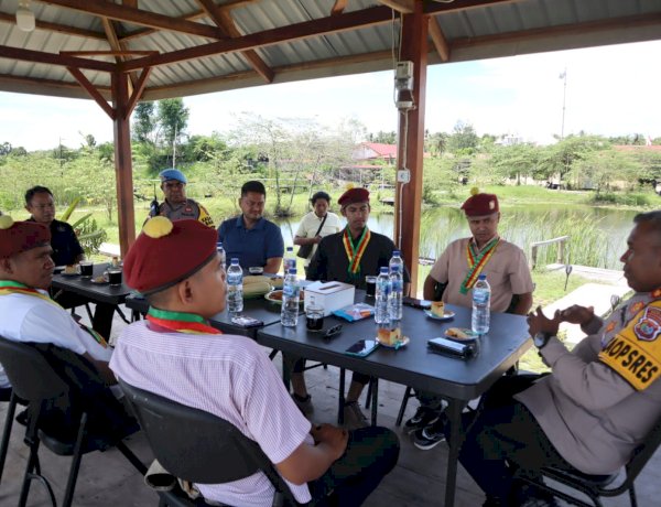 Kapolres Kupang Terima Audiensi PMKRI, Bahas Ketahanan Pangan dan Isu Kamtibmas