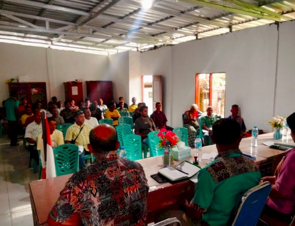 Polsek Kupang Barat Fasilitasi Mediasi Sengketa Tanah di Desa Oenaek, Warga Sepakati Penyelesaian Kekeluargaan