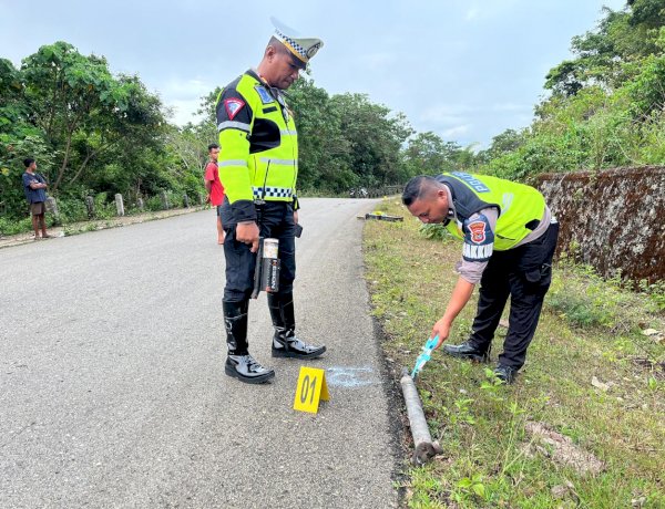 Rem Blong Akibat 'Cross Joint' Patah, Dump Truck di Amfoang Selatan Tabrak Tembok dan Masuk Jurang, Dua Anak Meninggal Dunia