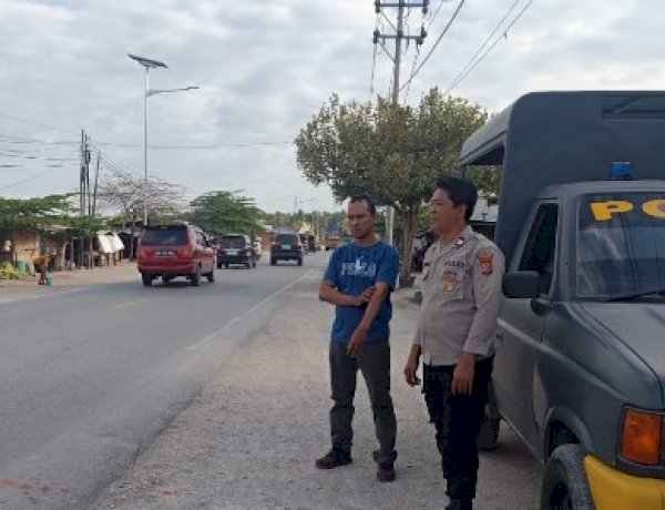 Sejak Dicanangkan Kampung Bebas Narkoba, SPKT Polsek Kupang Timur Rutin Gelar Patroli di Tuatuka