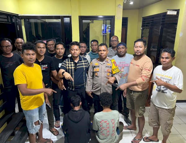 Polres Kupang Ringkus Dua Remaja Terduga Pelaku Pelemparan Batu yang Tewaskan Sopir Pick Up