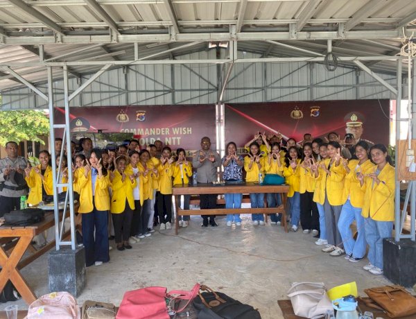 Eko Wisata Tantya Sudirajati Jadi Laboratorium Alam, Mahasiswa UKAW Kupang Lakukan Observasi Lapangan