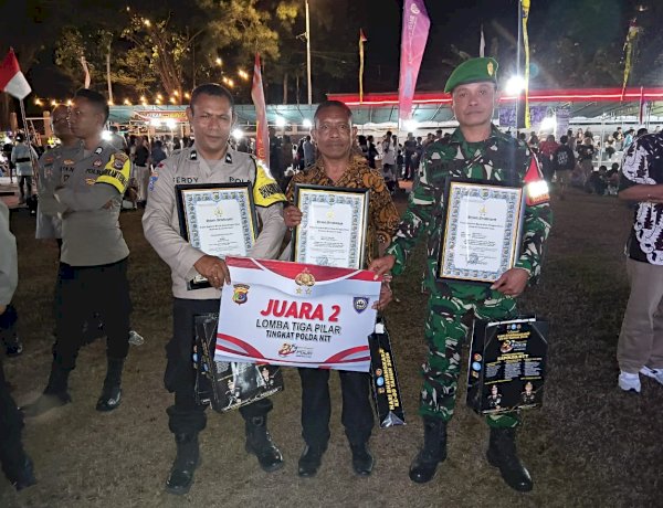 Dua Personel Polres Kupang Raih Penghargaan Bergengsi dari Kapolda NTT pada HUT Bhayangkara ke-80
