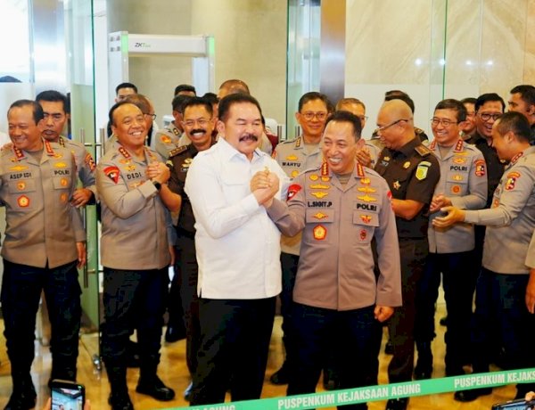 Kapolri dan Jaksa Agung Perkuat Sinergitas Penegakan Hukum, Pastikan Soliditas Institusi