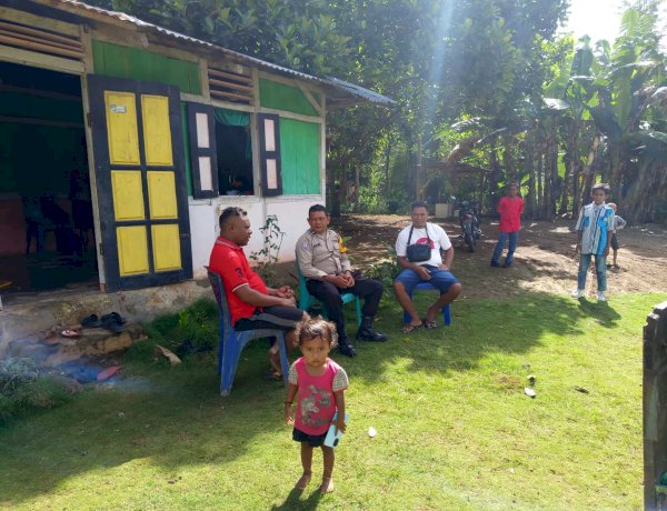 Cegah Judi Online, Bhabinkamtibmas Fatuleu Intensifkan Sambang dan Edukasi Warga