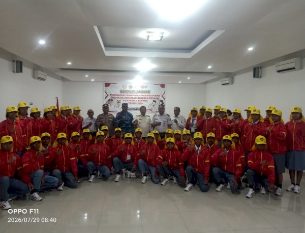 45 Putra-Putri Terbaik Kabupaten Kupang Resmi Ikuti Diklat Paskibraka 2026, Polres Kupang Ambil Bagian dalam Tim Pelatih