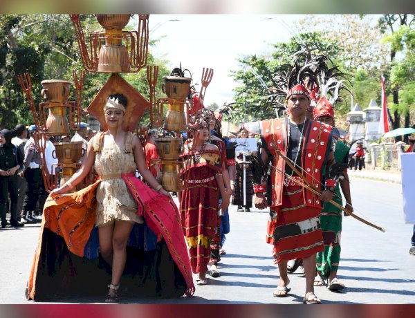 Kapolda NTT Hadiri Pawai Pembangunan dan Karnaval Budaya 2026, Momentum Perkuat Persatuan